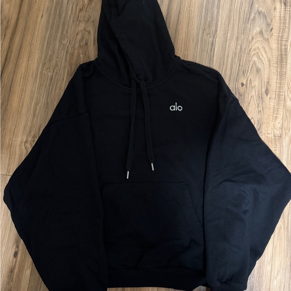 ALO Yoga Allocade Black Hoodie